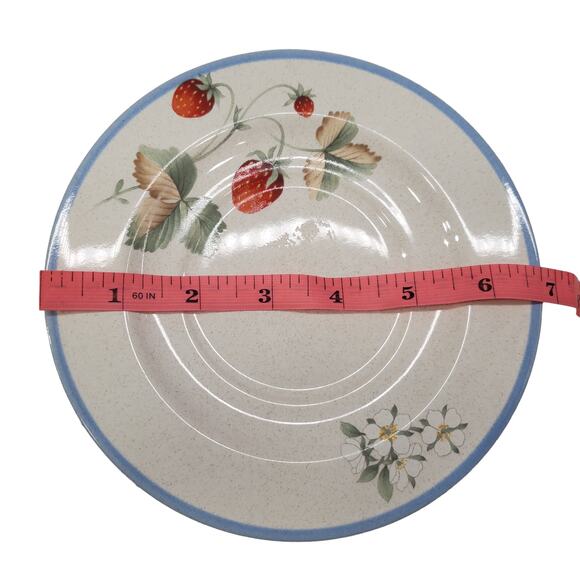 Luscious by Savoir Vivre JJ017 Saucer Plate Vintage Dinner Wear Set of 4 - Picture 9 of 10